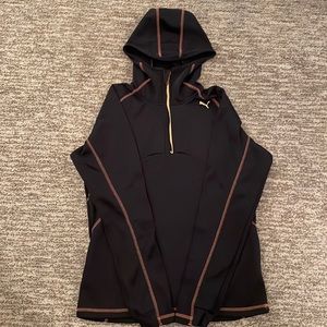 Black Puma Quarter Zip size M
